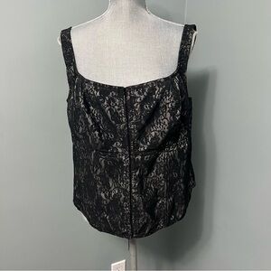 ADDITION ELLE Penningtons lace corset Top size 3X